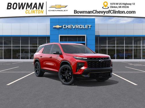 Radiant Red Tintcoat 2026 Chevrolet Traverse RS