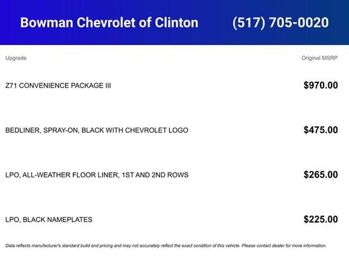 2026 Chevrolet Colorado Z71