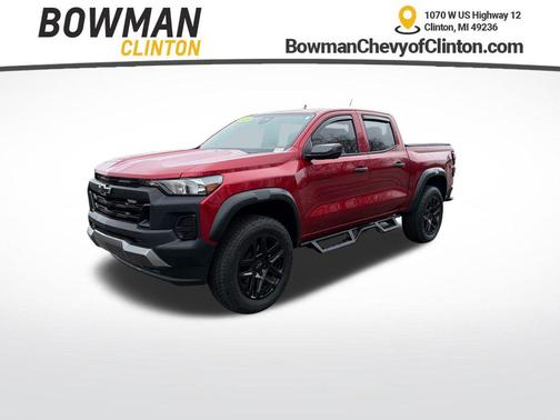 Radiant Red Tintcoat 2025 Chevrolet Colorado Trail Boss