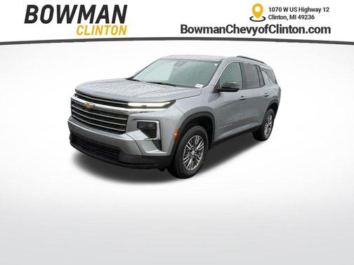 Sterling Gray Metallic 2026 Chevrolet Traverse LT