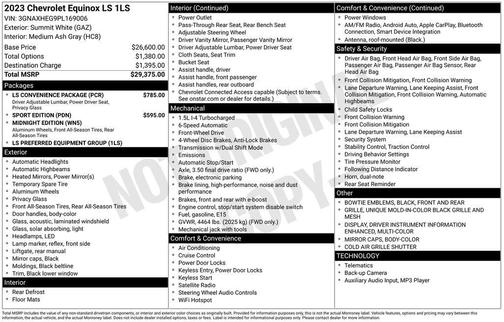 2023 Chevrolet Equinox LS