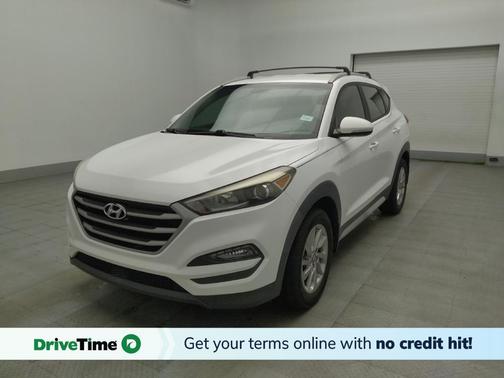 Dazzling White 2018 Hyundai TUCSON SEL Plus