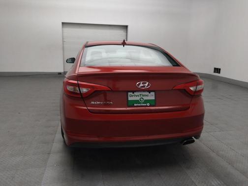 Scarlet Red 2017 Hyundai SONATA SE