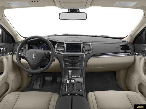 White Platinum Metallic Tri-Coat 2013 Lincoln MKS Base