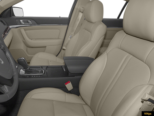 White Platinum Metallic Tri-Coat 2013 Lincoln MKS Base