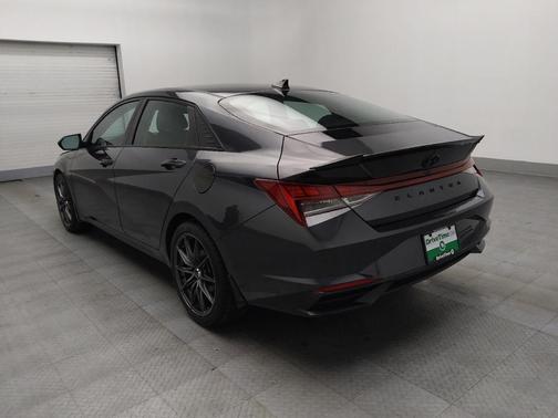 Portofino Gray 2021 Hyundai ELANTRA SEL