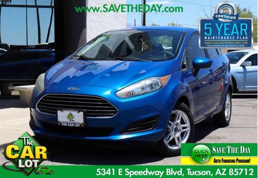 Lightning Blue Metallic 2019 Ford Fiesta SE
