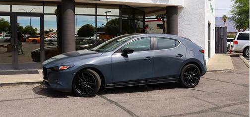 Polymetal Gray Metallic 2024 Mazda Mazda3 2.5 S Carbon Edition