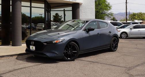 Polymetal Gray Metallic 2024 Mazda Mazda3 2.5 S Carbon Edition
