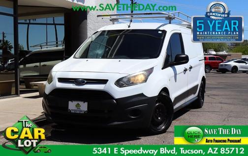 Frozen White 2017 Ford Transit Connect XL