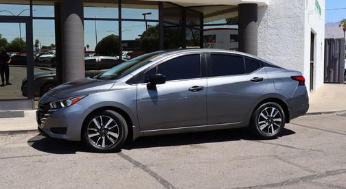 Gun Metallic 2024 Nissan Versa S