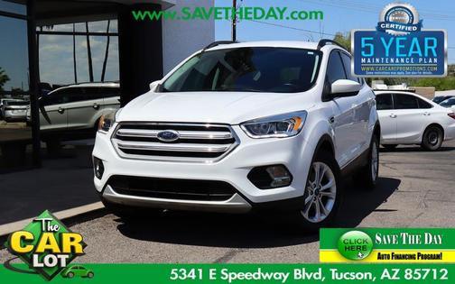 Oxford White 2019 Ford Escape SEL
