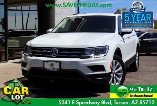 Pure White 2019 Volkswagen Tiguan 2.0T S