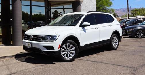 Pure White 2019 Volkswagen Tiguan 2.0T S