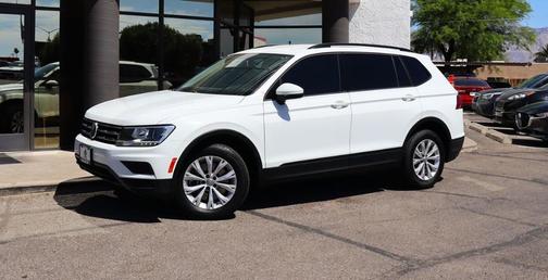 Pure White 2019 Volkswagen Tiguan 2.0T S