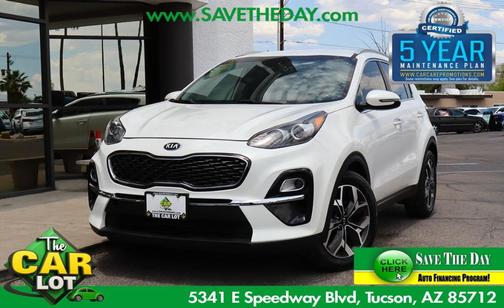 Snow White Pearl 2020 Kia Sportage EX