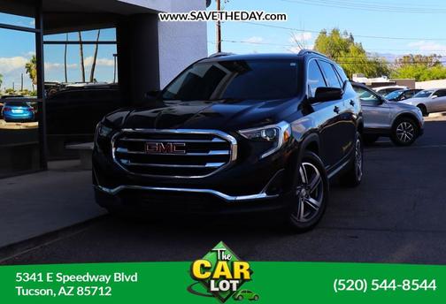 Ebony Twilight Metallic 2020 GMC Terrain SLT