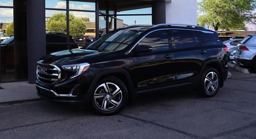 Ebony Twilight Metallic 2020 GMC Terrain SLT
