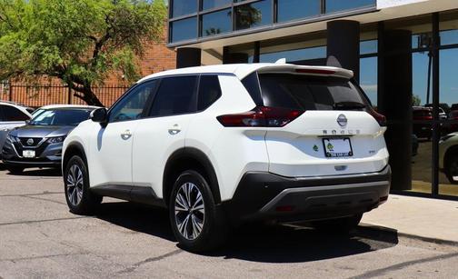White 2023 Nissan Rogue SV