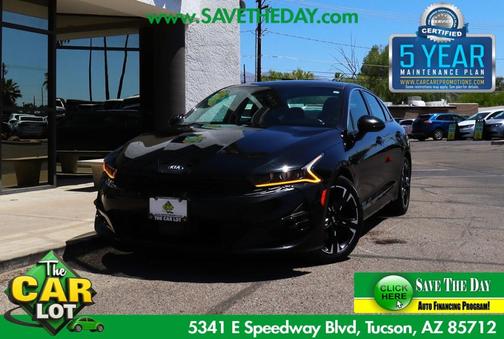 Ebony Black 2021 Kia K5 GT-Line
