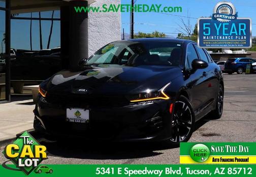 Ebony Black 2021 Kia K5 GT-Line