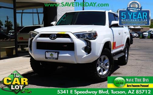 Super White 2018 Toyota 4Runner SR5