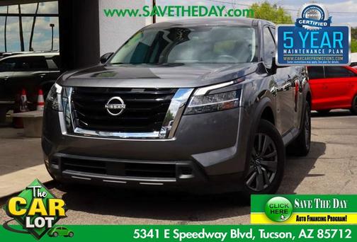 Gun Metallic 2022 Nissan Pathfinder S