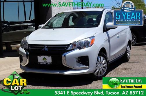 White Diamond 2024 Mitsubishi Mirage G4 ES