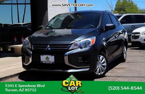 Graphite Gray Metallic 2024 Mitsubishi Mirage G4 ES