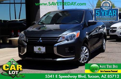Graphite Gray Metallic 2024 Mitsubishi Mirage G4 ES