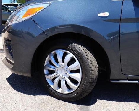 Graphite Gray Metallic 2024 Mitsubishi Mirage G4 ES