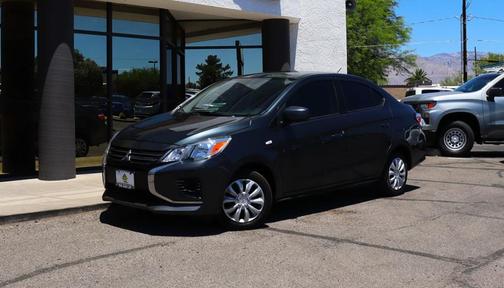 Graphite Gray Metallic 2024 Mitsubishi Mirage G4 ES