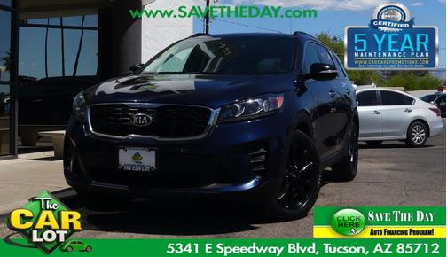 Imperial Blue 2019 Kia Sorento S V6
