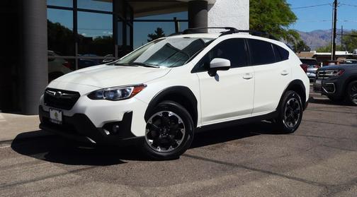 Crystal White Pearl 2021 Subaru Crosstrek Premium