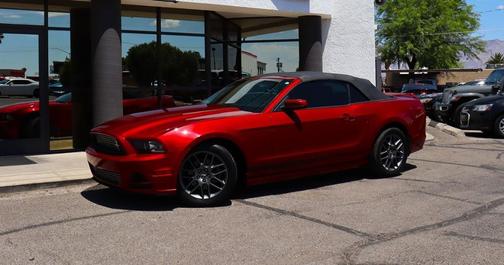 Ruby Red Metallic Tinted Clearcoat 2014 Ford Mustang V6 Premium