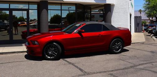 Ruby Red Metallic Tinted Clearcoat 2014 Ford Mustang V6 Premium