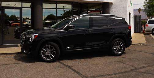 Ebony Twilight Metallic 2023 GMC Terrain SLT