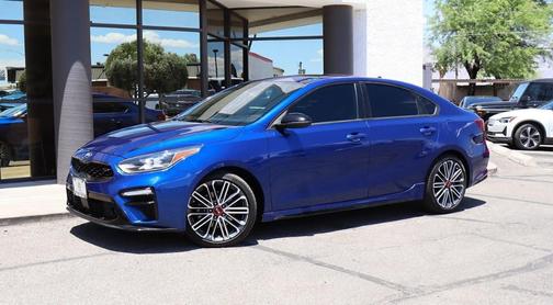 Deep Sea Blue 2021 Kia Forte GT