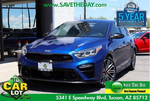 Deep Sea Blue 2021 Kia Forte GT