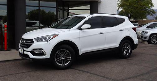 Frost White Pearl 2017 Hyundai Santa Fe Sport 2.4L