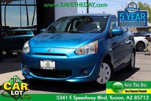 Sapphire Blue 2015 Mitsubishi Mirage DE