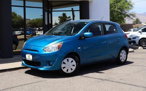 Sapphire Blue 2015 Mitsubishi Mirage DE