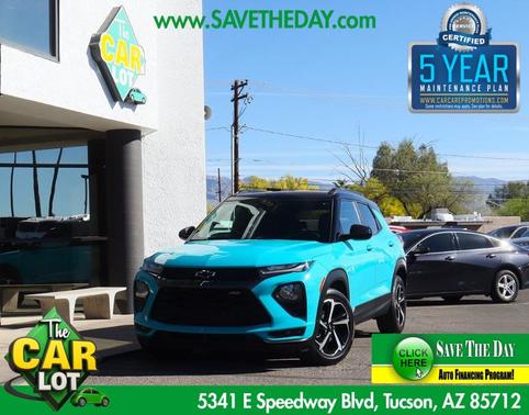 Oasis Blue 2022 Chevrolet Trailblazer RS