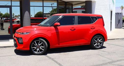 Inferno Red 2021 Kia Soul Turbo