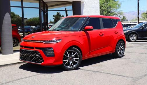 Inferno Red 2021 Kia Soul Turbo