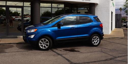 Lightning Blue Metallic 2019 Ford EcoSport SE