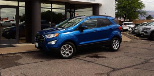 Lightning Blue Metallic 2019 Ford EcoSport SE