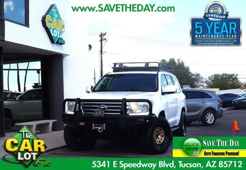 Super White 2008 Toyota Land Cruiser V8