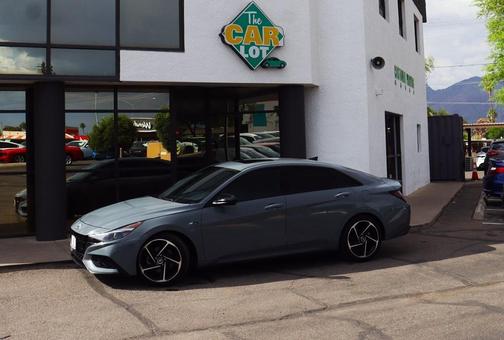 Electric Shadow 2021 Hyundai ELANTRA N Line