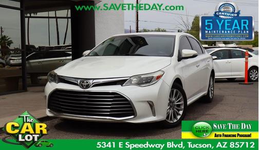 Blizzard Pearl 2017 Toyota Avalon Limited